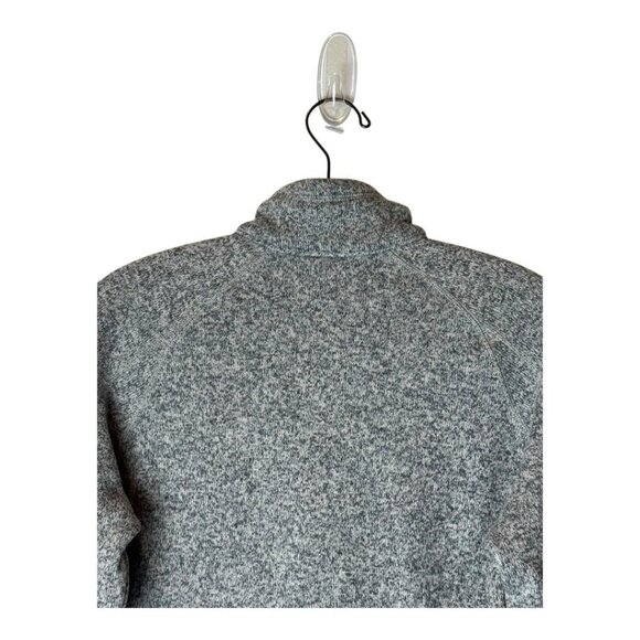 Patagonia Sweater‎ Women Small Gray Better Sweater Quarter Zip Pullover Gorpcore - Picture 5 of 9